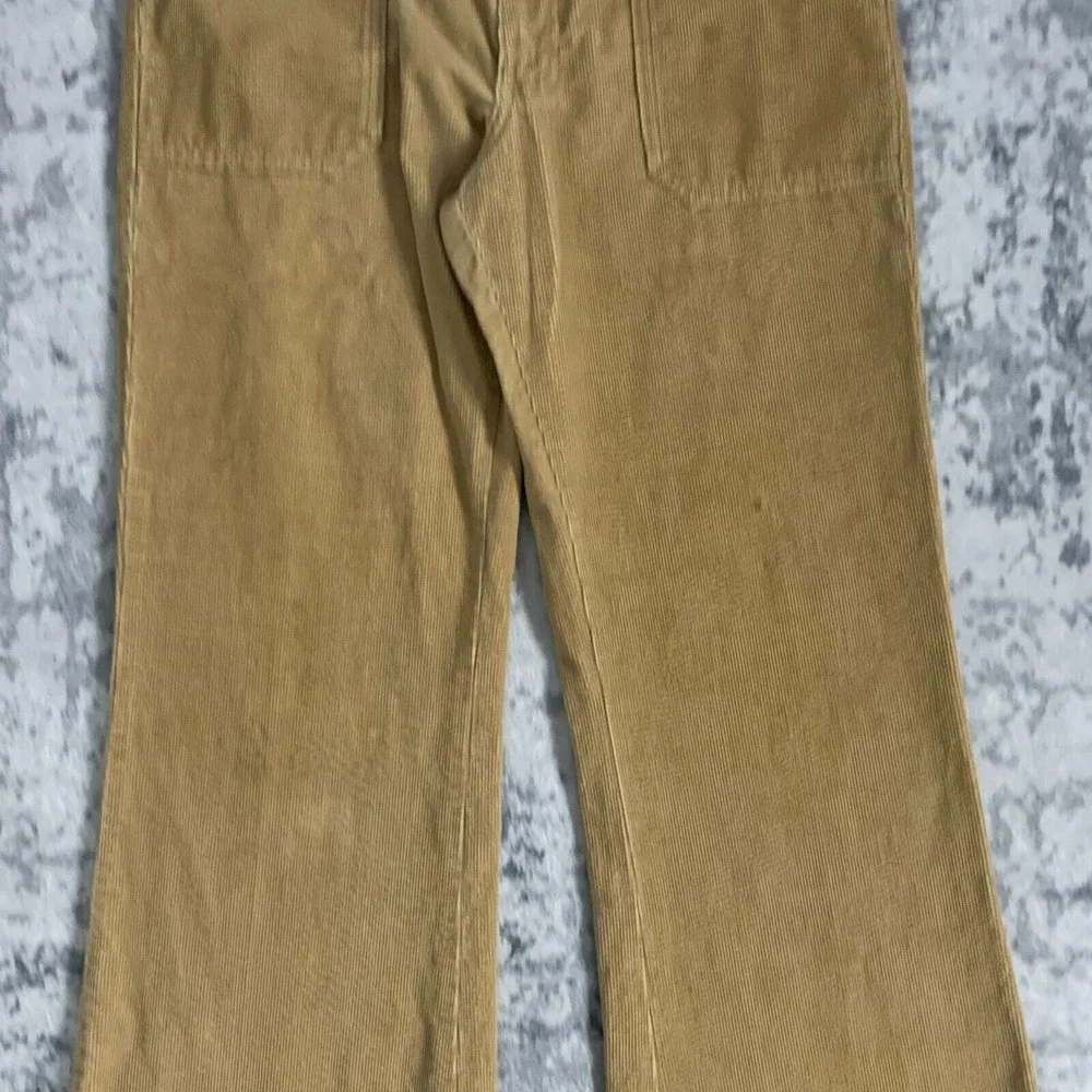 Vintage Lee Pants 30x29 Union USA Brown Corduroy Bootcut Talon 70s 80s Tag 30L